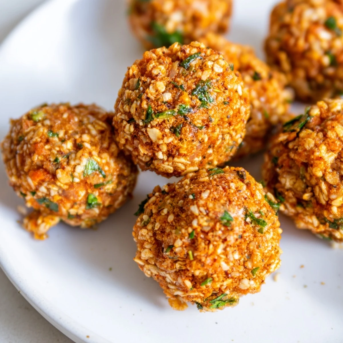 New Year Chickpea Bites