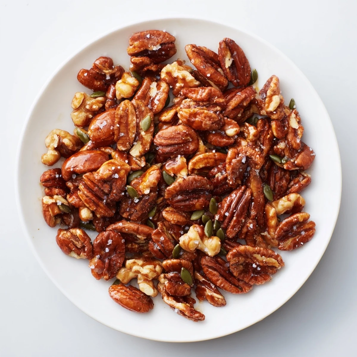 Close-up of crispy, textured Fresh Maple Clusters, perfect for a gluten-free dessert or gift.
