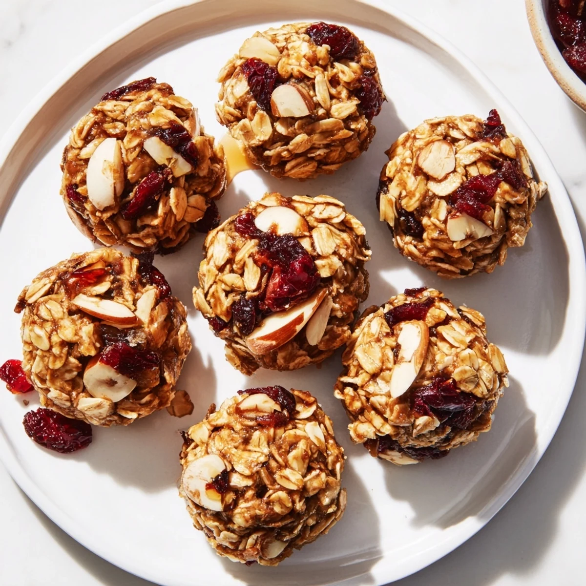 Golden-brown Seasonal Oat Bites, perfect for a cozy fall breakfast or afternoon snack.
