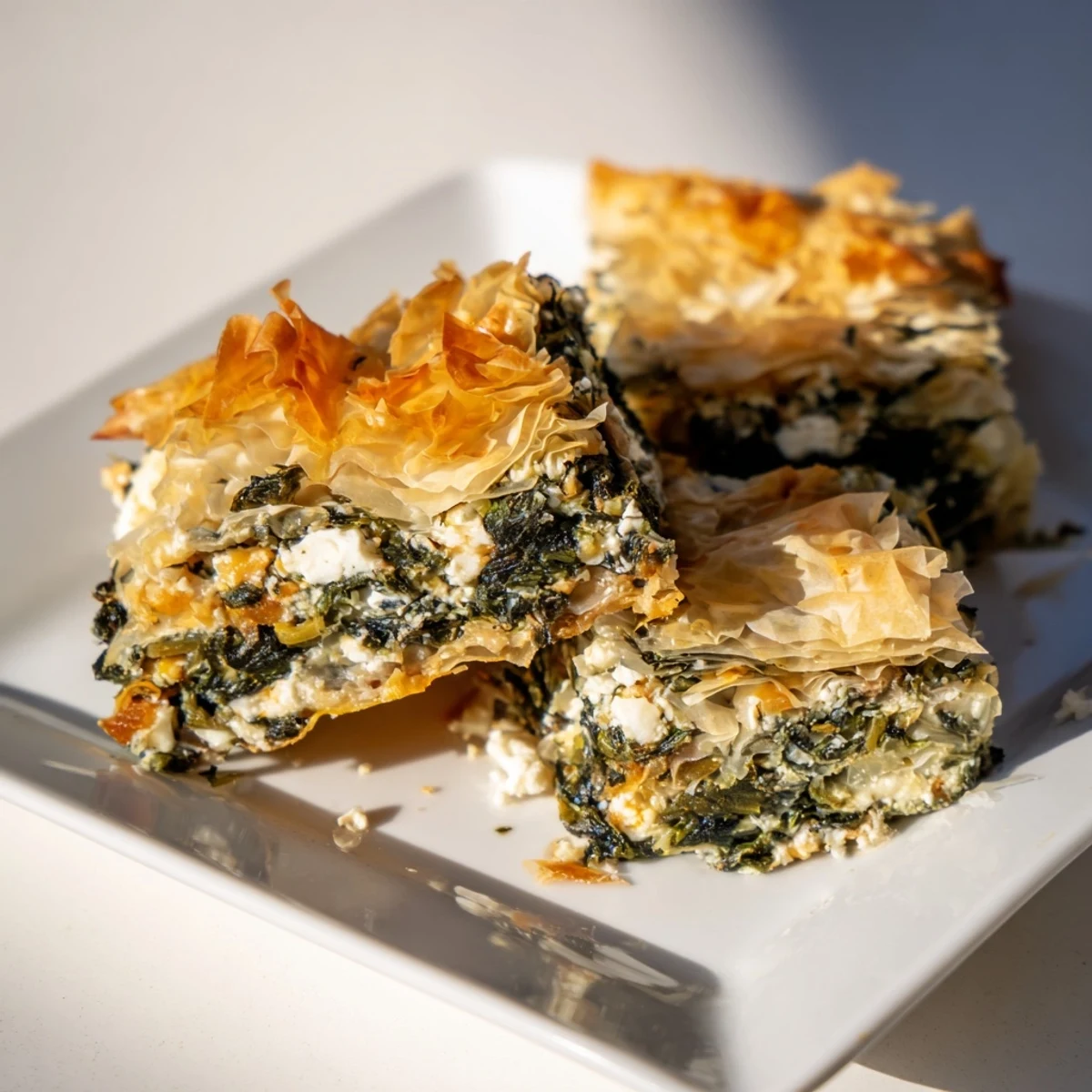 Winter Spinach Bars