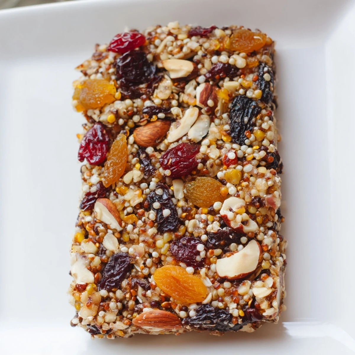 These homemade Bright Quinoa Bars, with a hint of citrus, would be great for a grab-and-go snack.