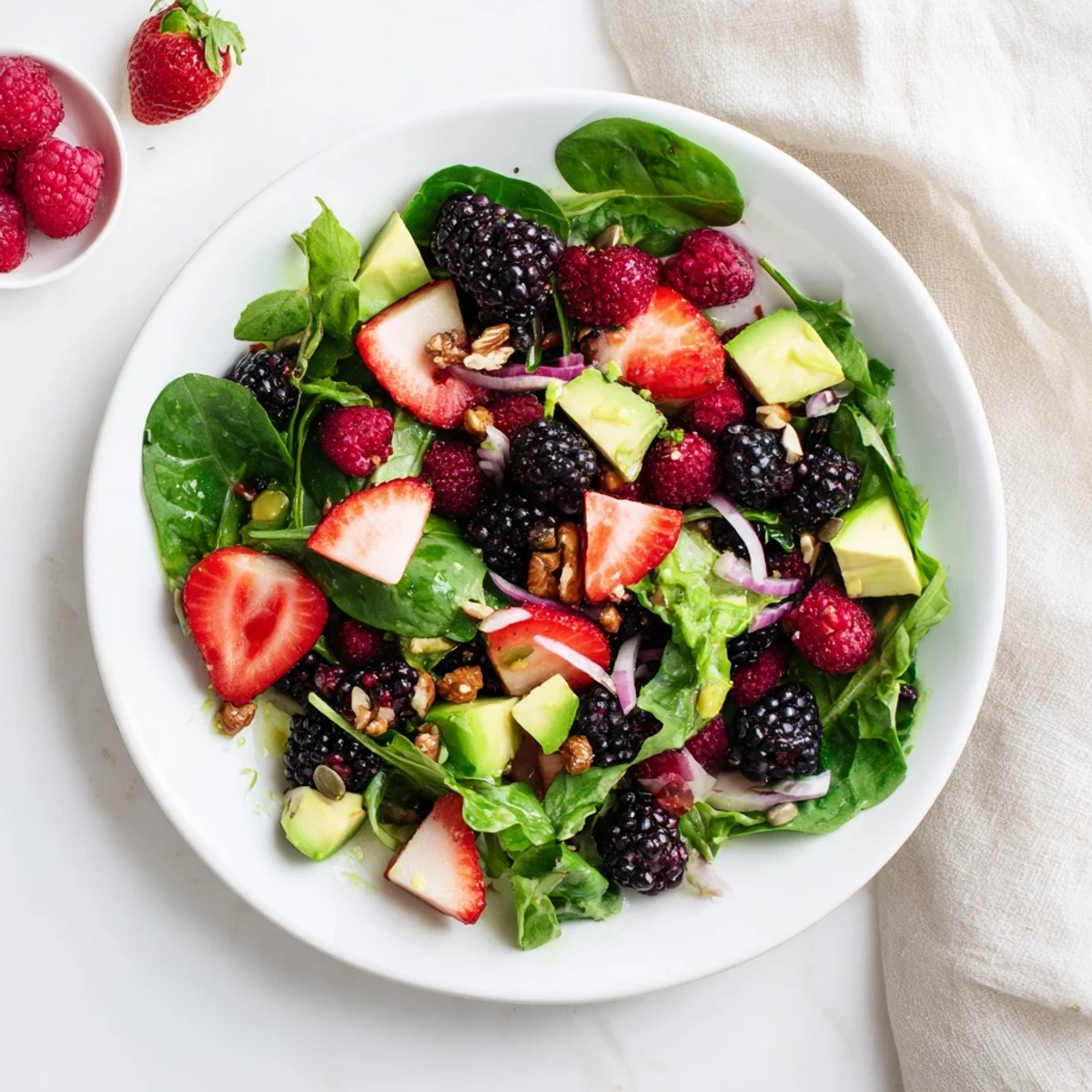Vegan Berry Salad