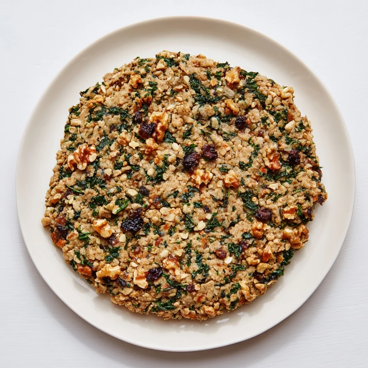 Freshly baked Vegan Kale Cookies, speckled with green kale, offer a delightful combination of sweet and savory flavors.