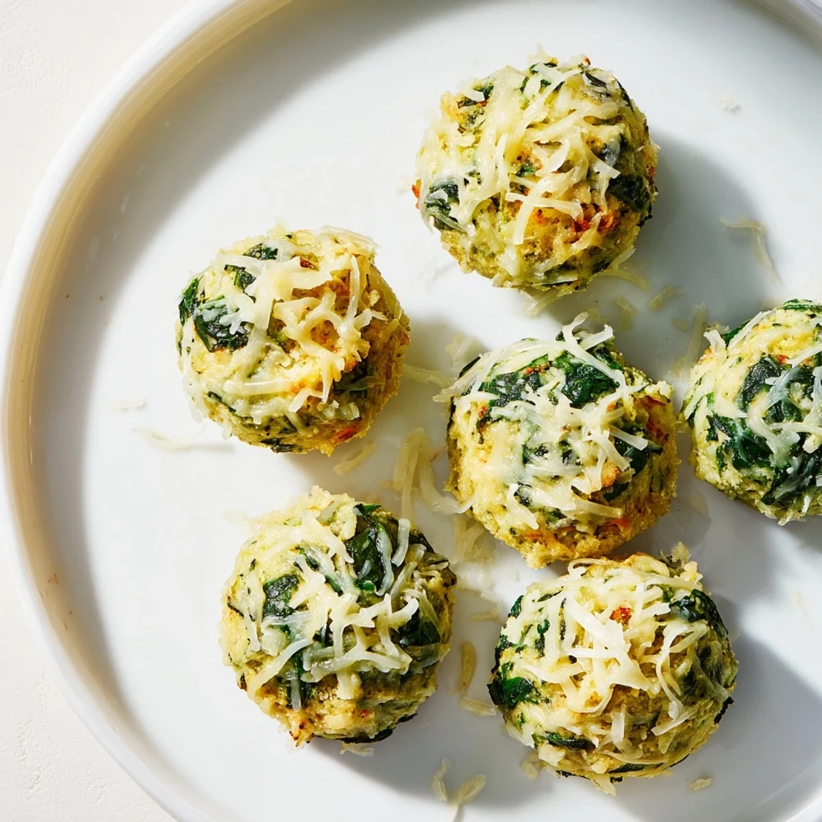 Enjoy homemade Cozy Spinach Bites served warm: bite-sized delicious appetizers for sharing.