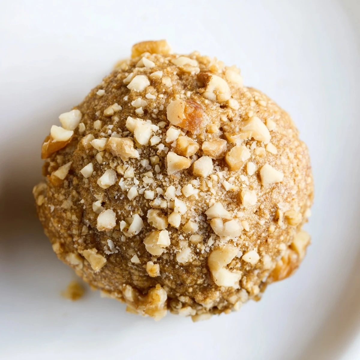 A close-up of Vegan Ginger Bites on a rustic wooden board, showcasing the chewy texture and warm, spiced aroma of the snack.