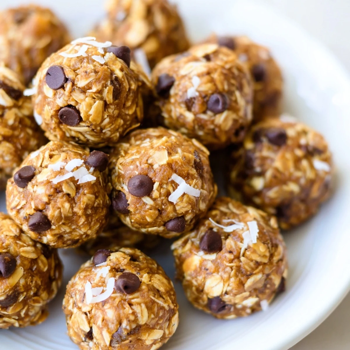 Wholesome pumpkin bites with chocolate chips, stacked on a cooling rack.