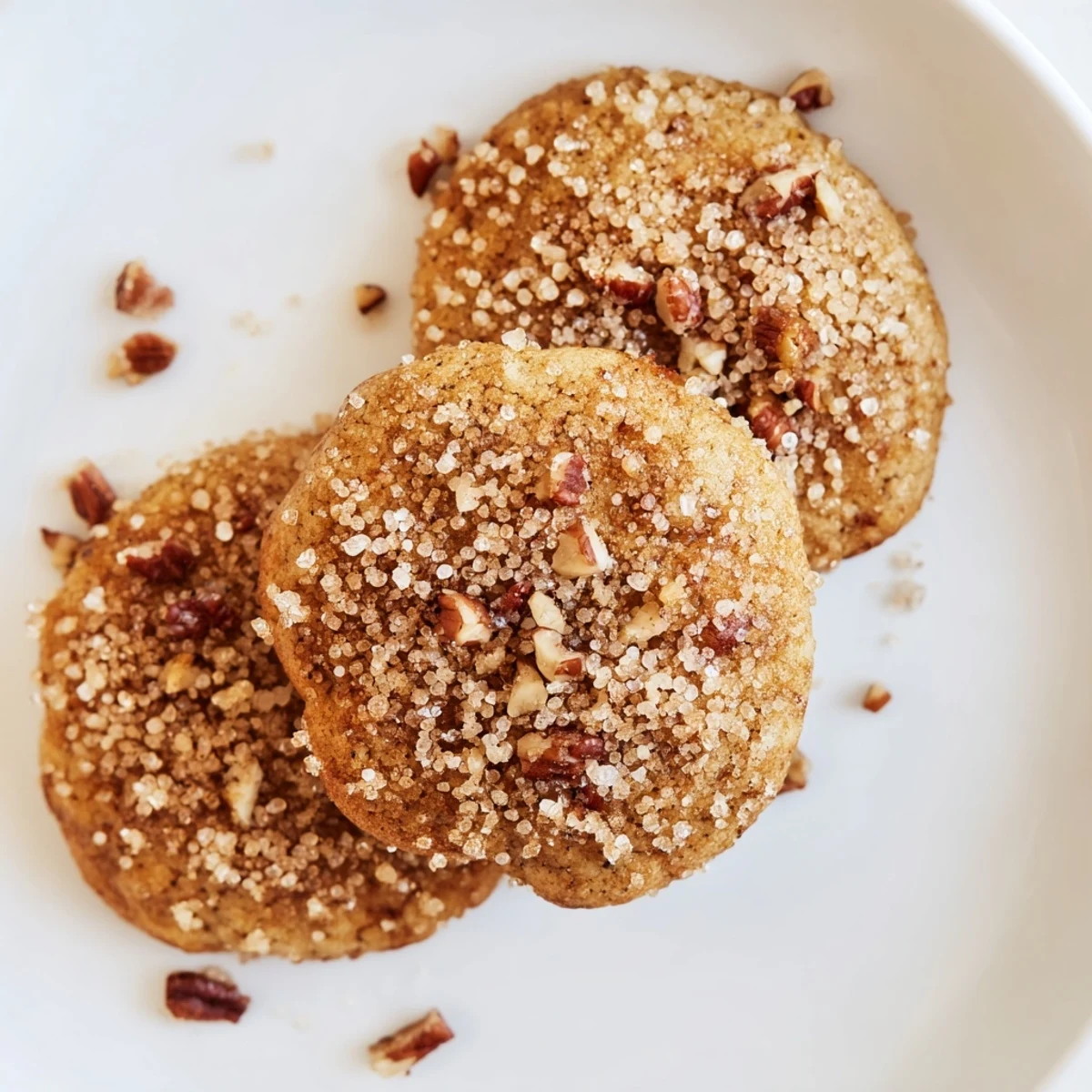 Freshly baked Winter Maple Cookies cooling on a wire rack, showing soft centers and golden edges.