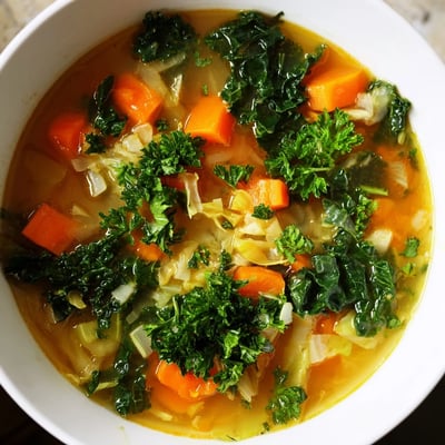 Nourishing Winter Green Soup
