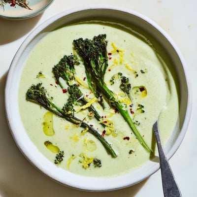 Creamy Roasted Broccolini White Bean