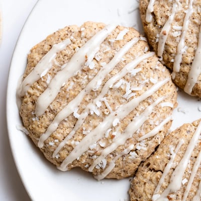 Keto Vanilla Coconut Cookies
